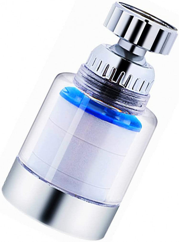 360-DEGREE ROTATING WATER FAUCET FILTER