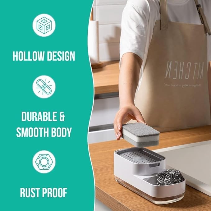 3 IN 1 LIQUID SOAP DISPENSER