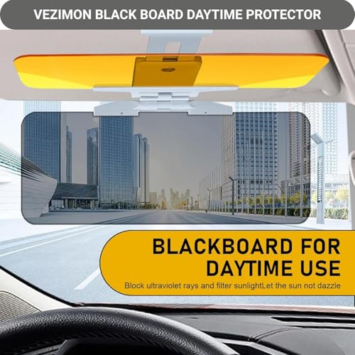 2-in-1 HD Car Sun Visor for Day & Night