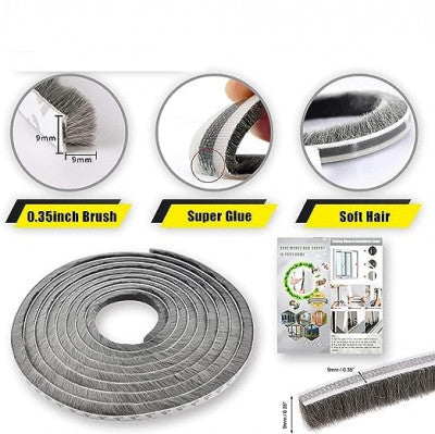 WINDPROOF SOUNDPROOF WINDOW SEALING STRIPS(10M)