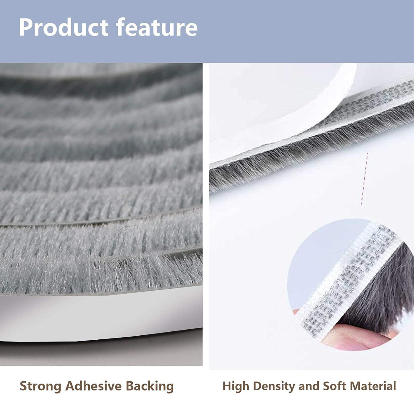 WINDPROOF SOUNDPROOF WINDOW SEALING STRIPS(10M)