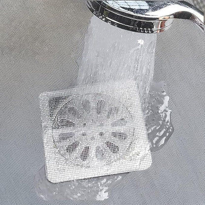SHOWER DRAIN MESH STICKER (10 PCS SET)
