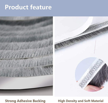 WINDPROOF SOUNDPROOF WINDOW SEALING STRIPS(10M)